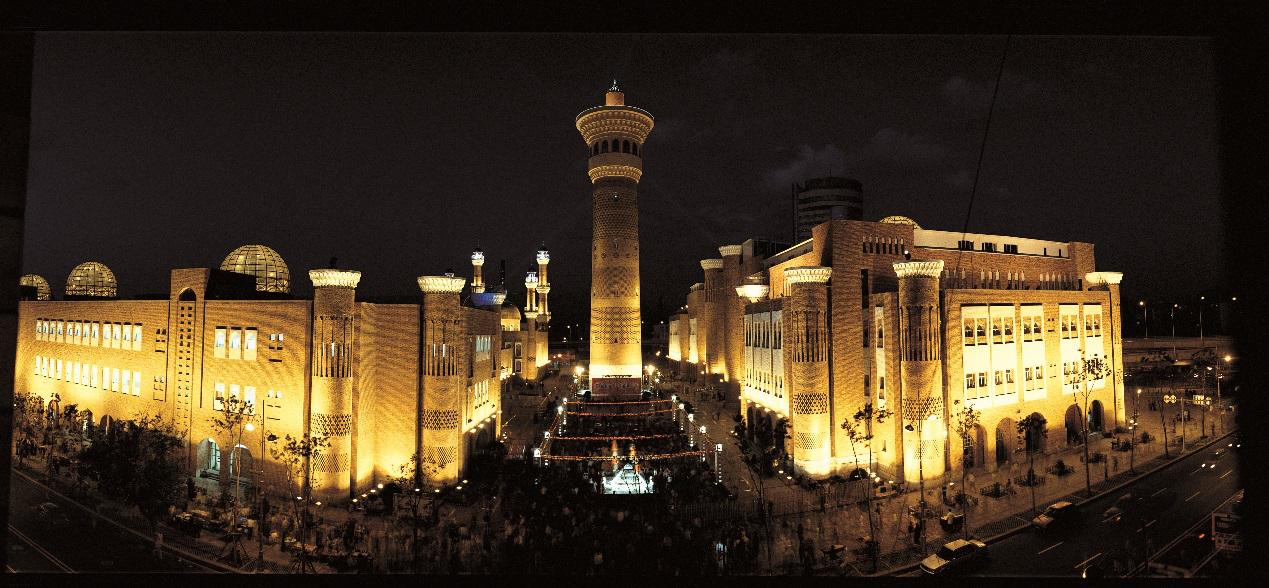 新疆国际大巴扎灯光夜景照明工程